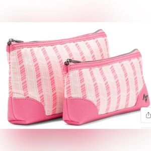 Lug Tootle 2pc Zip Organizers. Pink Tourmaline. NWOT unused.